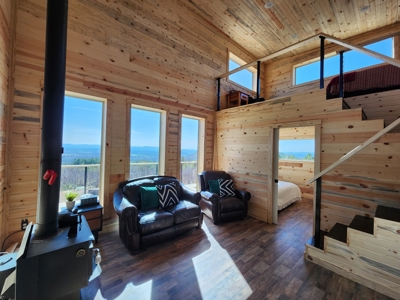 20 Acre Poteau Mountain Off-Grid Cabin - Mountain Views - image 6