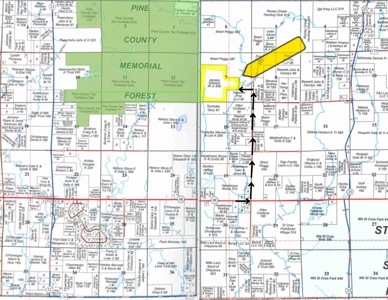 *Reduced* 300+ Acres of land  for sale in Pine County MN - image 3