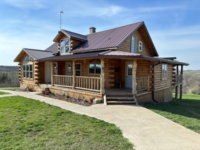 Monroe County Custom Built Log Cabin For Sale - image 4