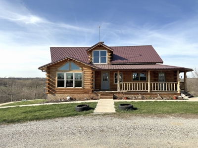 Monroe County Custom Built Log Cabin For Sale - image 3
