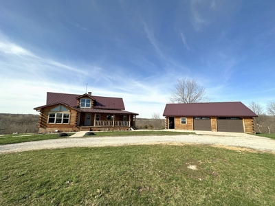 Monroe County Custom Built Log Cabin For Sale - image 2