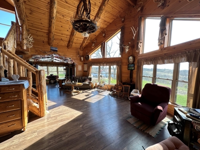 Monroe County Custom Built Log Cabin For Sale - image 12