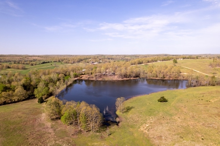 Ozarks Cattle Ranch With Lake And Cabin Near Salem Arkansas - image 2