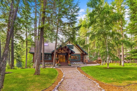 Whitefish Luxury Log Home For Sale - image 1