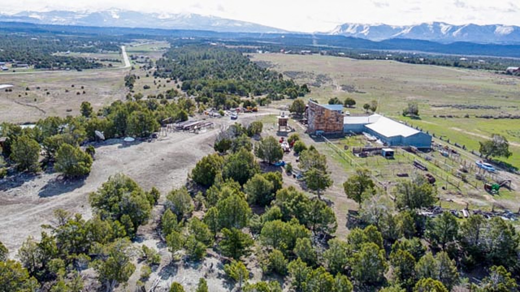 Country Home Aerial