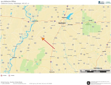 455 Acres for Sale Hunting Land in Claiborne County, MS - image 47