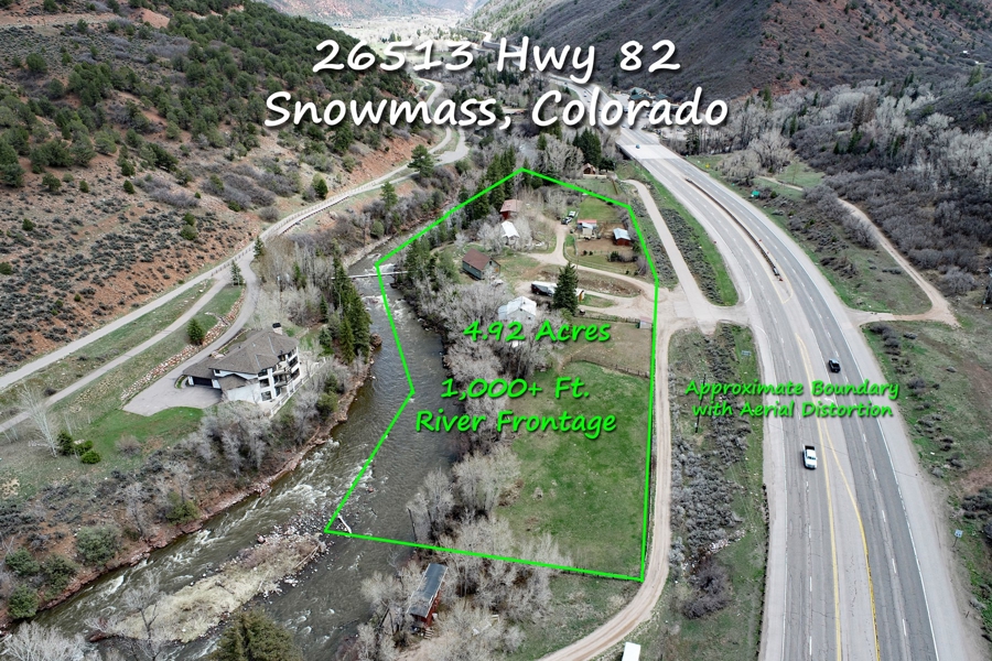 Fishing Property with Acreage Near Aspen CO