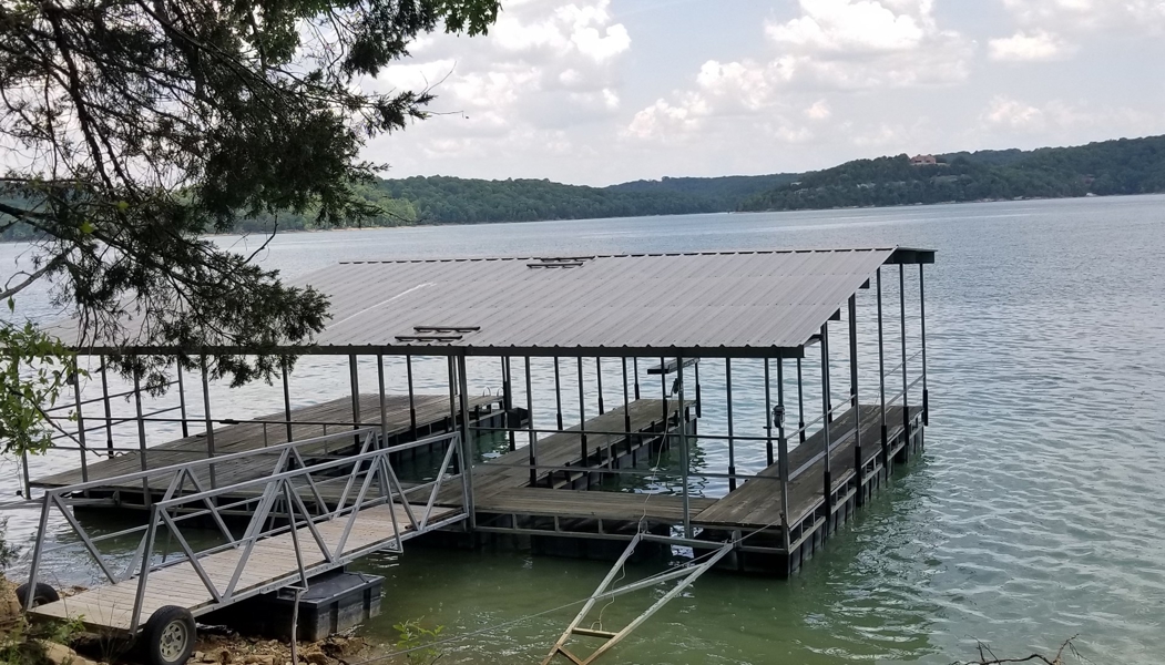 Private 2 slip Boat Dock