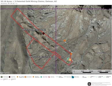 Oatman Az Oasis Auction! 95.18 Acres + Well + Mining Claims - image 2