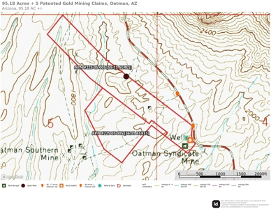 Oatman Az Oasis Auction! 95.18 Acres + Well + Mining Claims - image 3