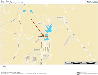 0.18 Acre Lot for Sale Shady Oaks Subdivision, Brandon, MS - image 7
