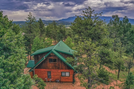Mountain Log Cabin For Sale in Florissant Colorado - image 2