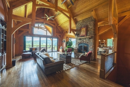 Custom Timber Frame Home and Land for Sale at Auction - image 10
