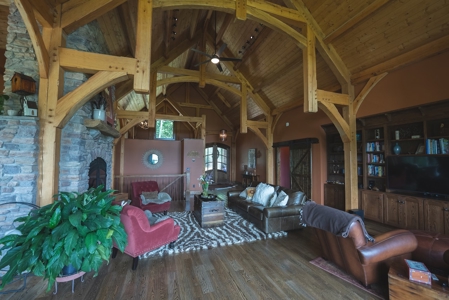 Custom Timber Frame Home and Land for Sale at Auction - image 24