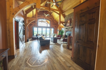 Custom Timber Frame Home and Land for Sale at Auction - image 7