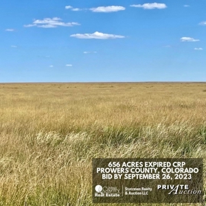 Prowers County, Co ~ 656 Ac ~ Private Auction ~ Expired Crp - image 3