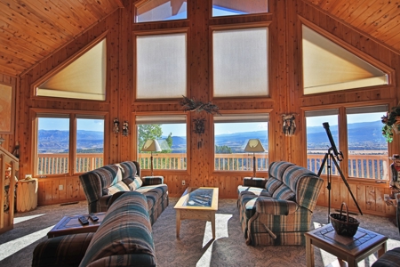 Mountain Home with Cabin on Acreage and Borders BLM For Sale - image 11