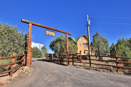 Mountain Home with Cabin on Acreage and Borders BLM For Sale - image 4