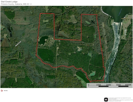 668 Acre Turnkey Hunting Property Sleeps 22 in West AL