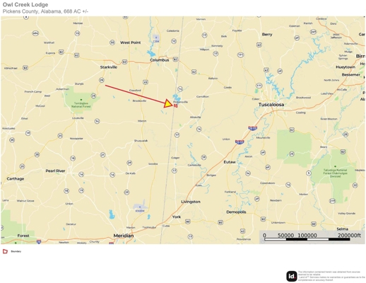 668 Acre Turnkey Hunting Property Sleeps 22 in West AL