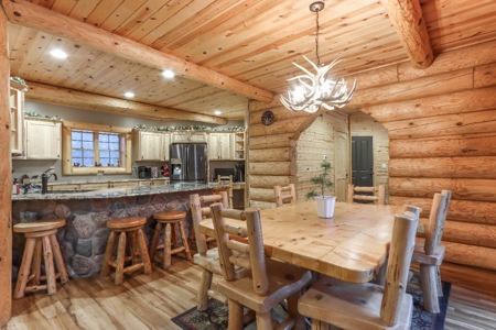 Log Home with Hunting Land for Sale in Marquette County, WI - image 11