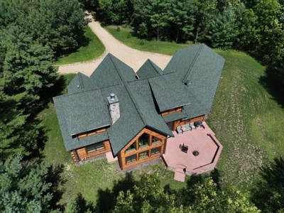 Log Home with Hunting Land for Sale in Marquette County, WI - image 4