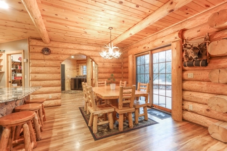 Log Home with Hunting Land for Sale in Marquette County, WI - image 15