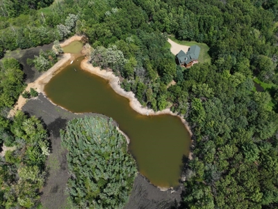 Log Home with Hunting Land for Sale in Marquette County, WI - image 5