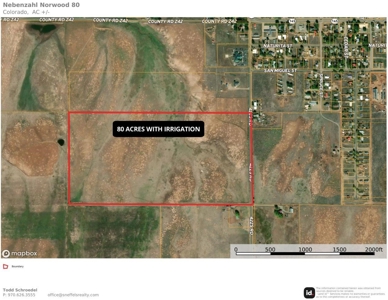 Irrigated Farm Land For Sale In Norwood, Colorado - image 1