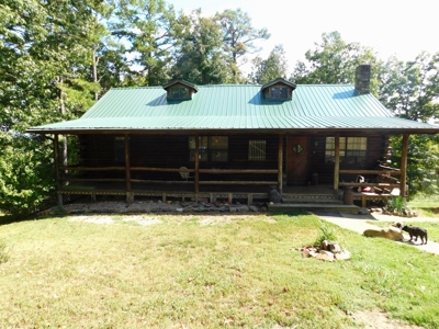 Log Home on Acreage Jasper Buffalo River Region For Sale - image 1