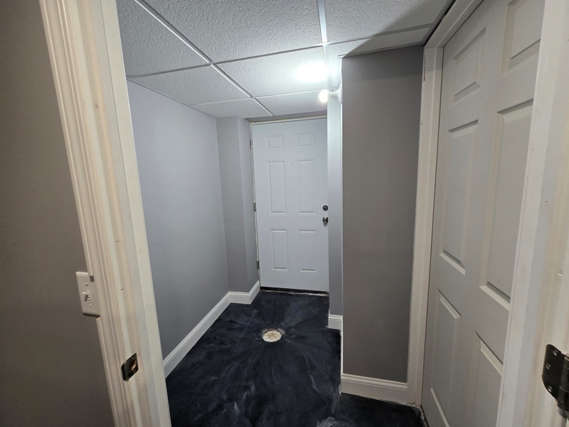 Basement exit