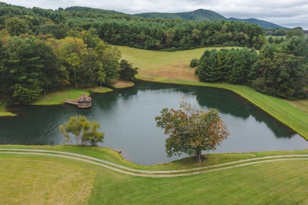 Gallimore Pond and House for Sale in Floyd VA - image 9