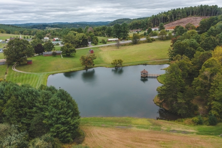 Gallimore Pond and House for Sale in Floyd VA - image 11