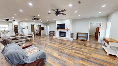Charming 4-Bedroom, 3-Bathroom Barndominium in Rutledge, AL - image 10