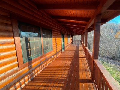 Log Cabin With 26 Acres For Sale Overlooking New River In VA - image 42