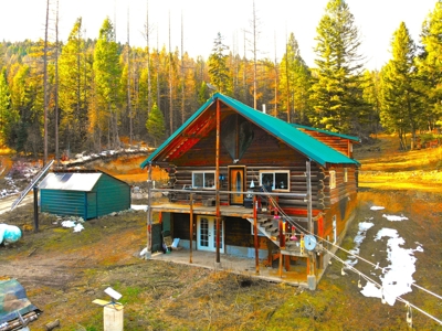 20 Ac., OFF GRID, 2 HOMES, MONTANA MOUNTAIN PROPERTY!