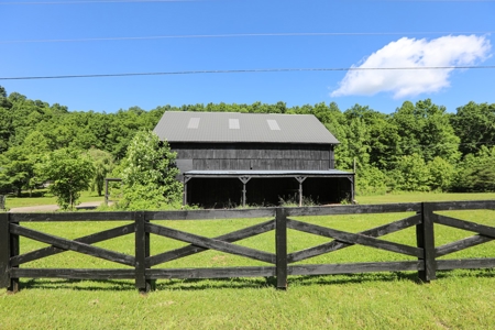 Log home Kentucky Horse Farm for sale on 12 + acres - image 44