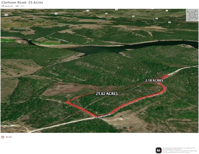 25 Secluded Acres in Protem, Missouri near Bull Shoals Lake - image 2