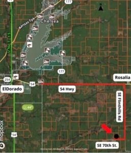 Kansas Land for Sale 315.06 Acres +/- Rosalia KS - image 1
