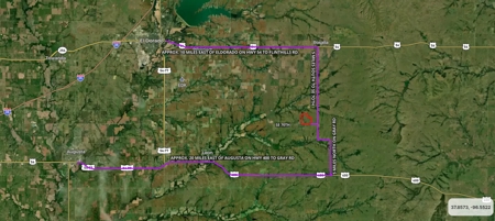 Kansas Land for Sale 315.06 Acres +/- Rosalia KS - image 46