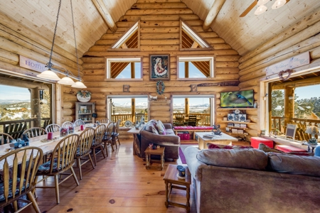 Beautiful Swedish Cope Log Cabin in Southwest Colorado - image 24