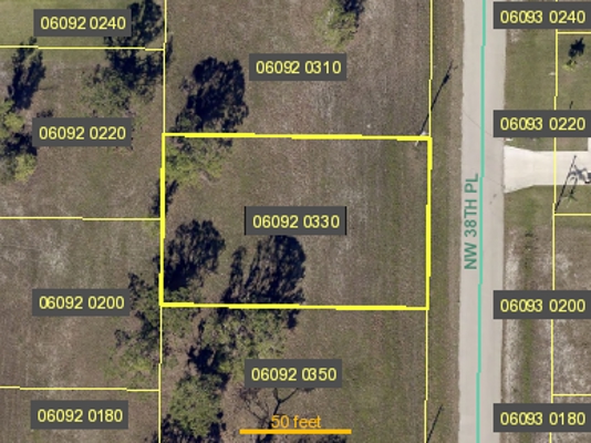 Cape Coral vacant lot near Gulf Beaches & Shopping