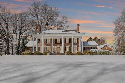 Stately TN Historic Home & Acreage, Barn, Guest Cottage