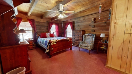 1 1/2 Story Log Home With 12.28 Acres± - image 28