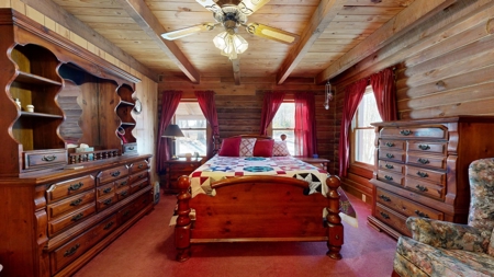 1 1/2 Story Log Home With 12.28 Acres± - image 27