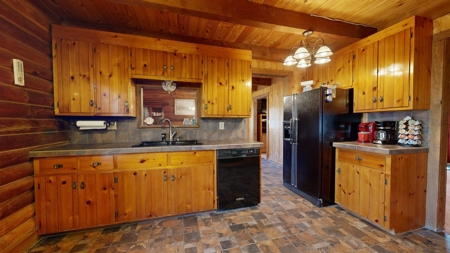 1 1/2 Story Log Home With 12.28 Acres± - image 23