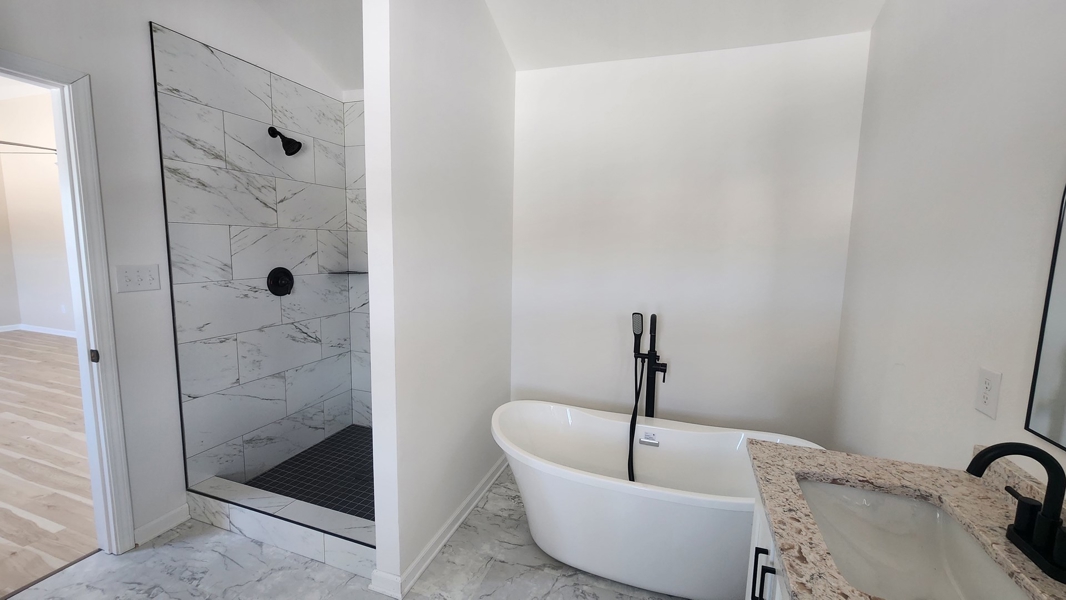 Custon master bath