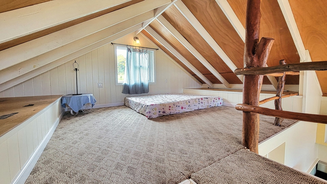 Cottage loft up above the living room