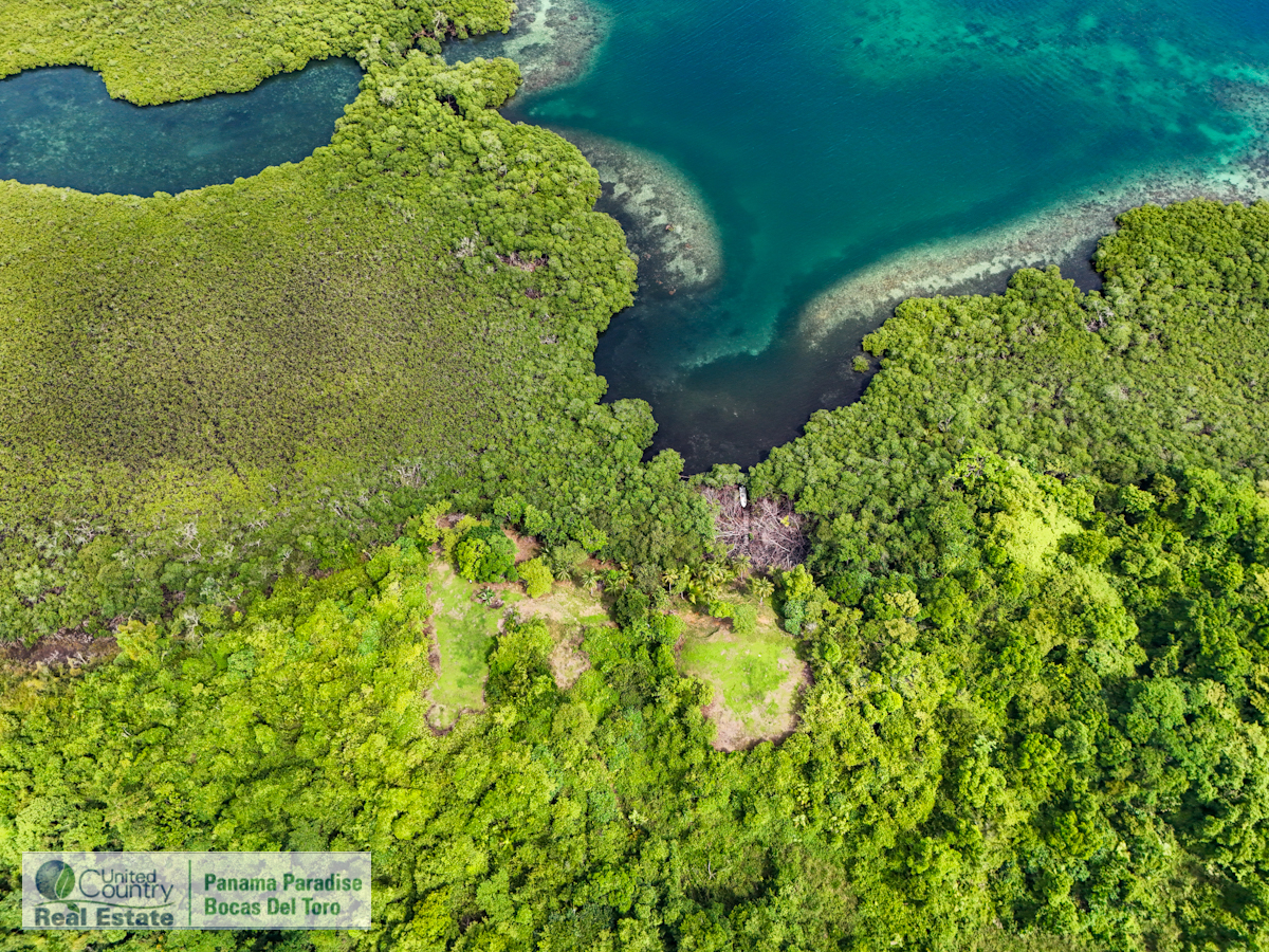 Large Waterfront Land, 32 Acres — Isla Popa - 8