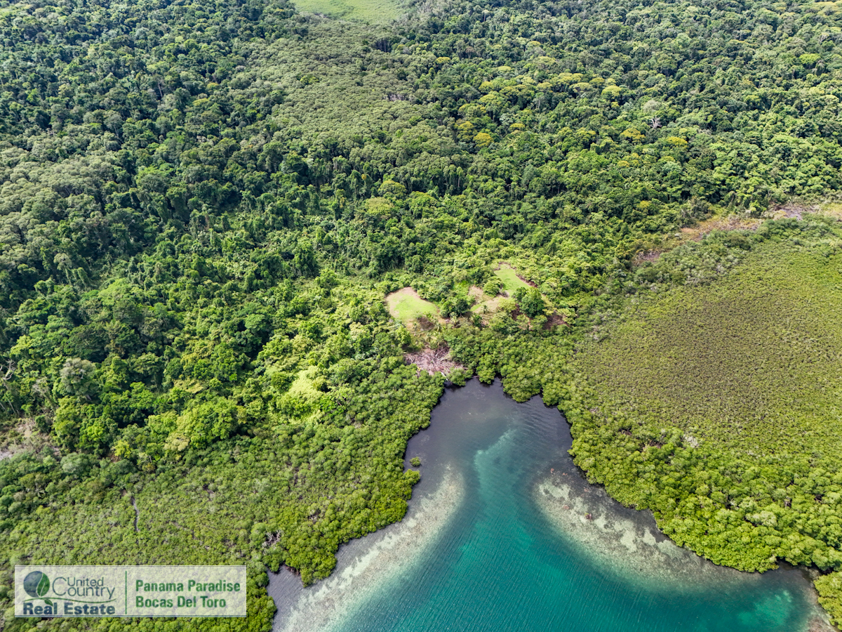 Large Waterfront Land, 32 Acres — Isla Popa - 7